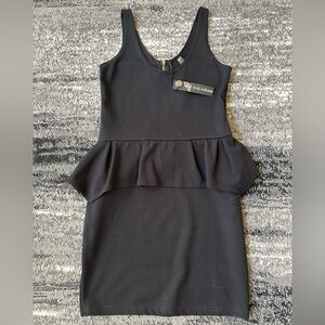 NWT Y2K POOF COUTURE Peplum Dress